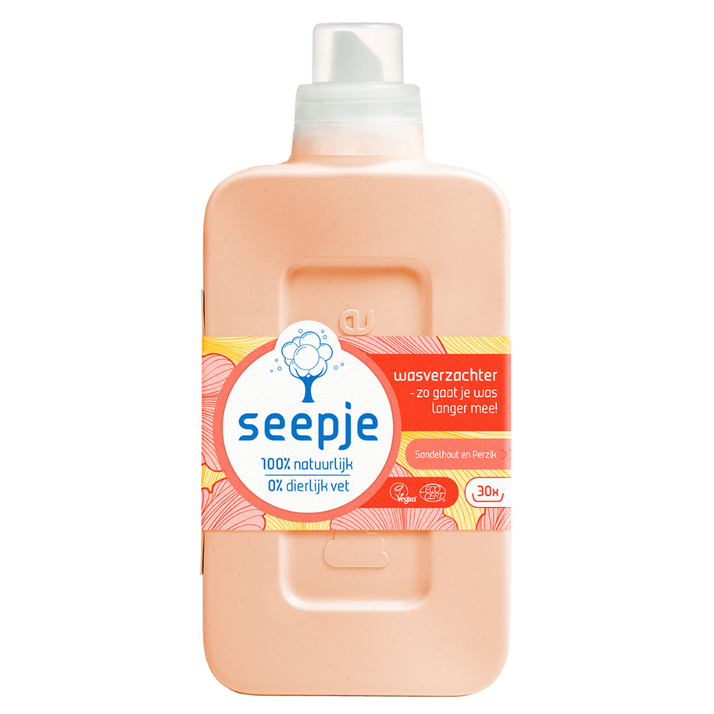 SEEPJE檀香水蜜桃無患子柔軟精750ml