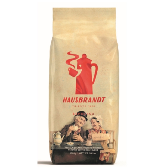 【至尊享受 醇厚榮耀-咖啡機主題】HAUSBRANDT義式咖啡豆500g