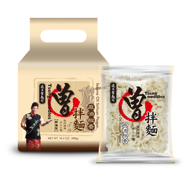 【夏日好食光】 曾拌麵麻油椒香4入