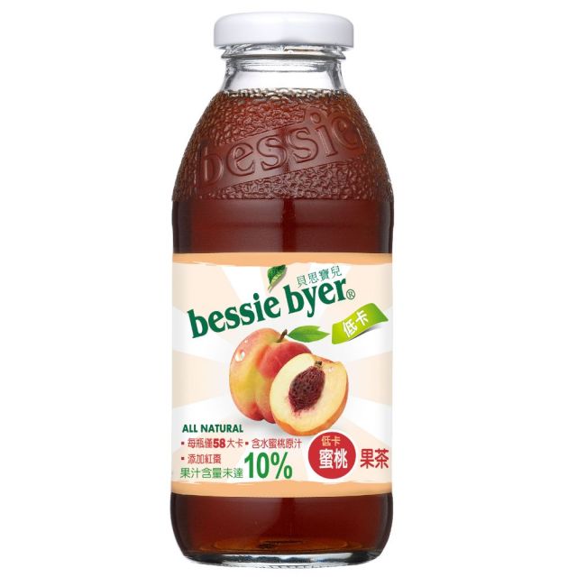 貝思寶兒低卡密桃果茶360ml