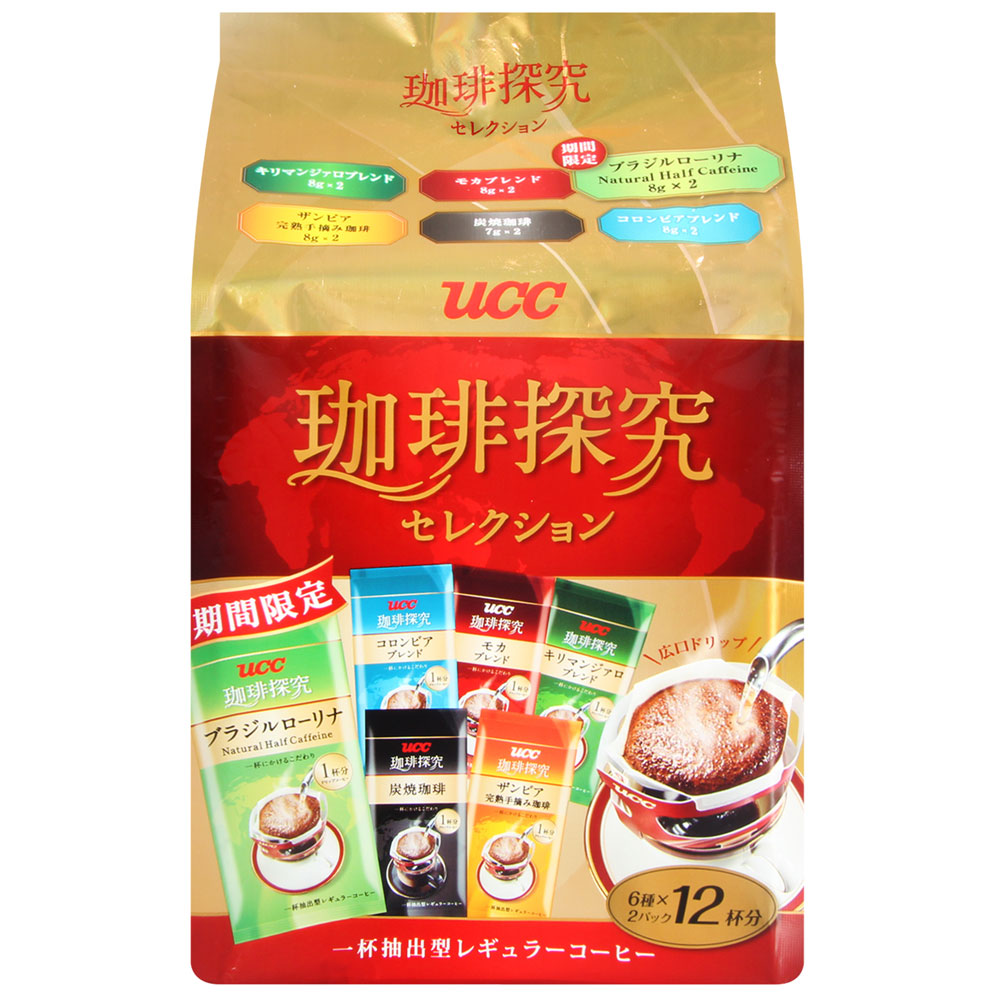 UCC探究濾式綜合咖啡64g