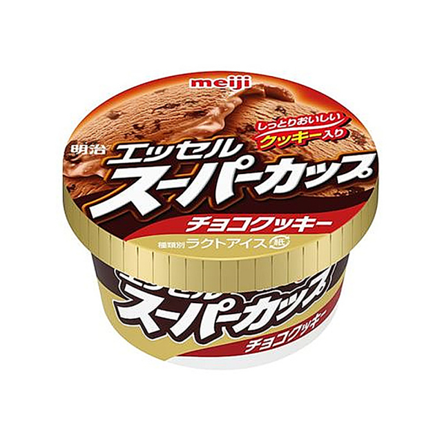 ●【超市TOP30熱銷推薦】明治超級杯巧克餅乾冰淇淋136g