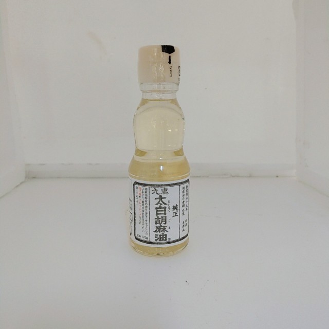 【超市點點好物】九鬼純正白胡麻油170g